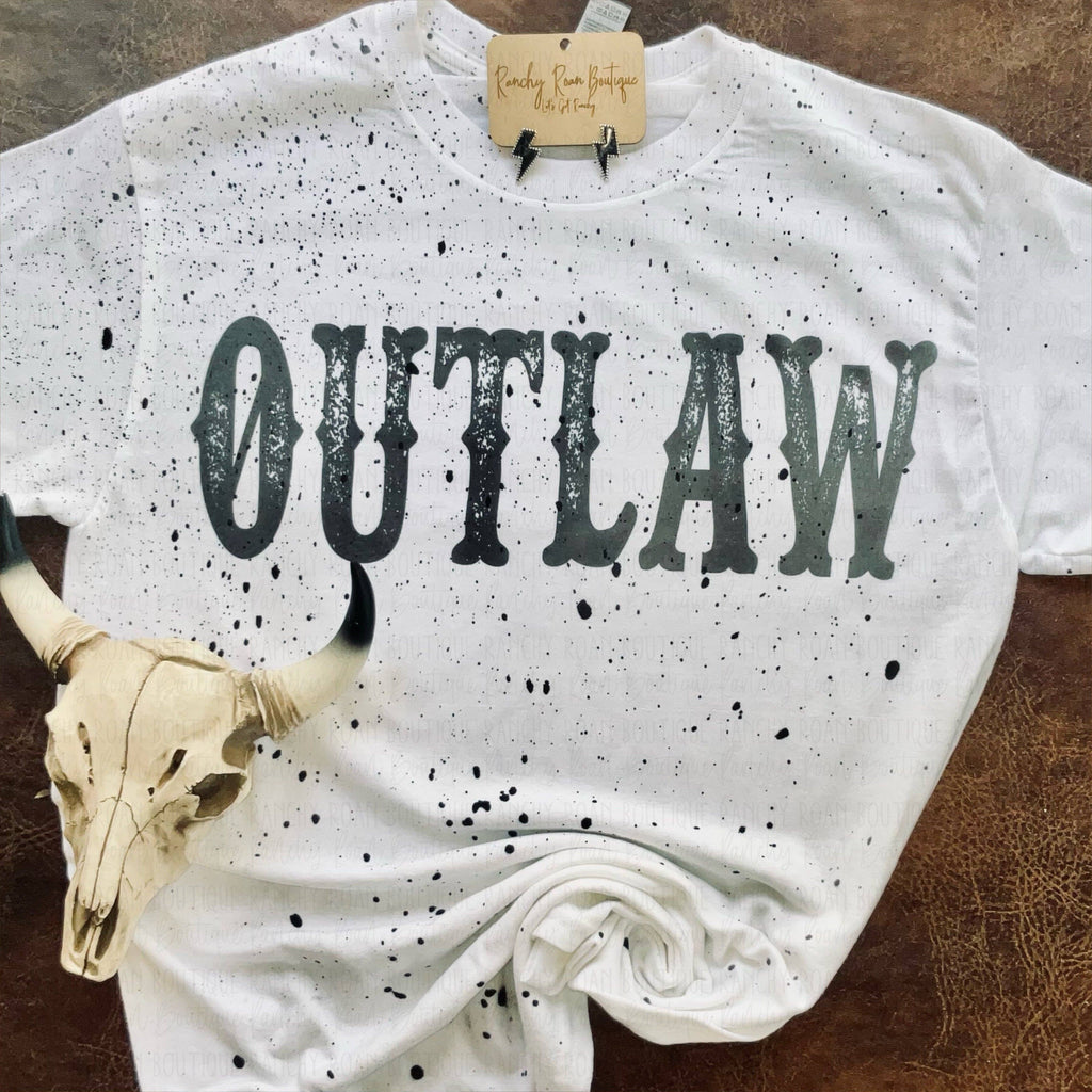 Distressed Outlaw Tee
