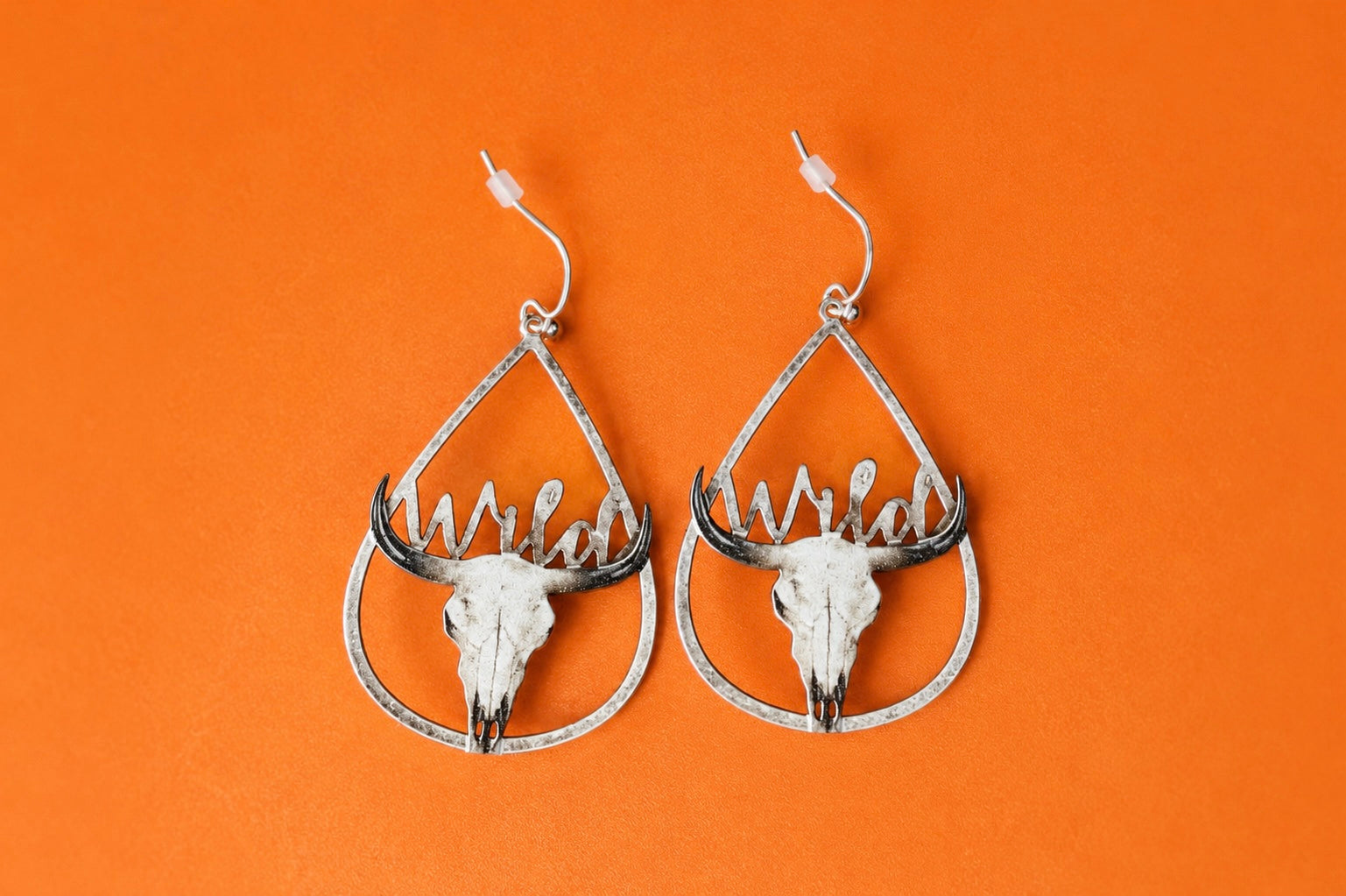 Longhorn Wild Gold Earrings